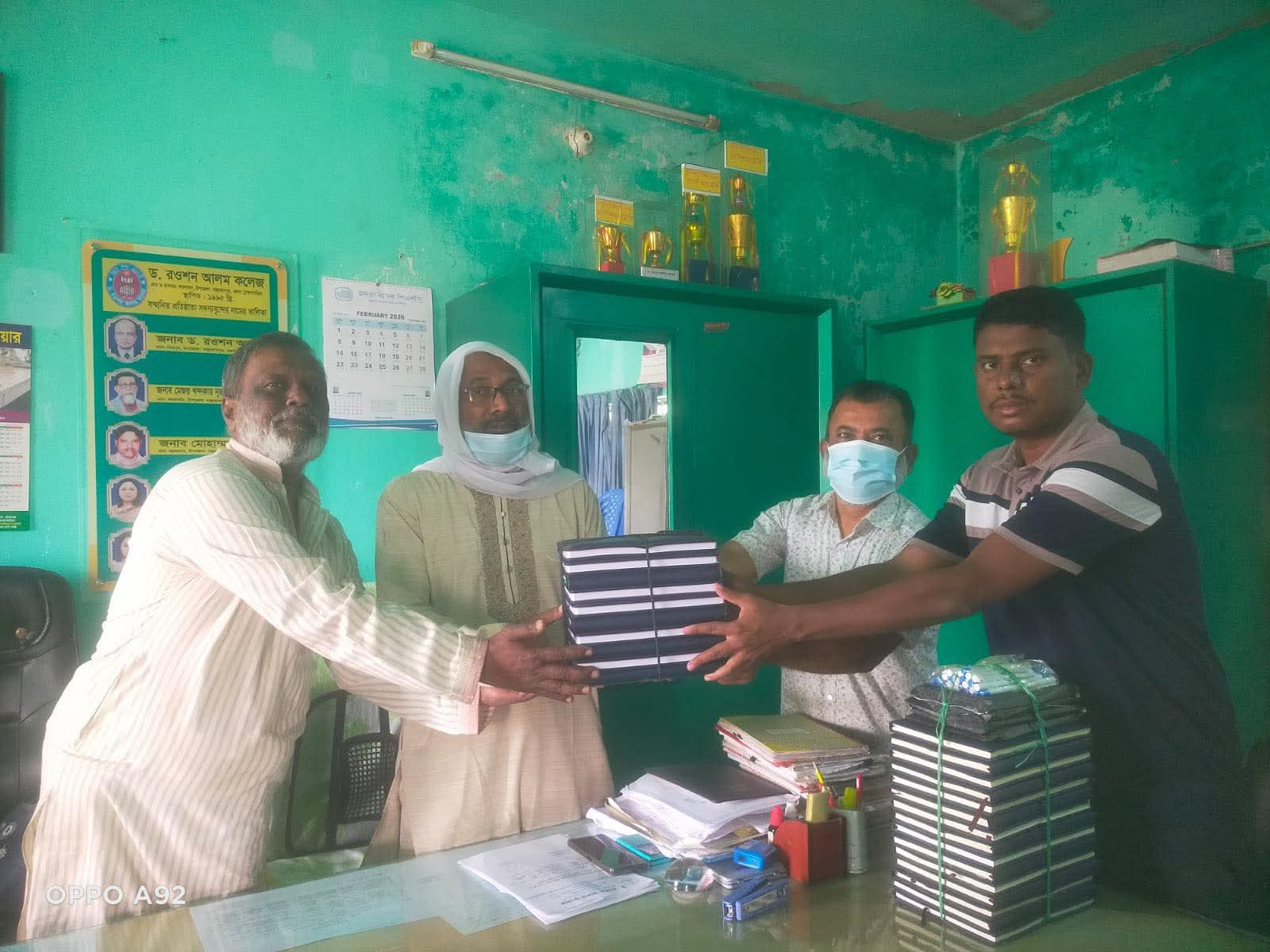 ড. রওশন আলম কলেজের ৭ শিক্ষার্থীকে শিক্ষা বৃত্তি দিল বন্ধু ফাউন্ডেশন